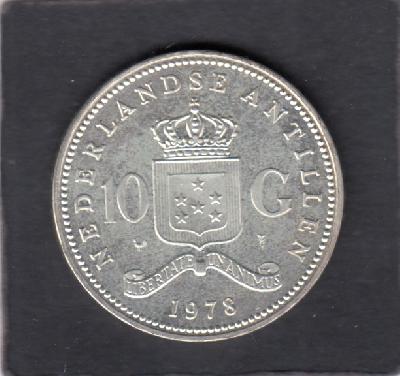 Beschrijving: 10 Gulden JULIANA